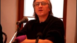 Дмитрий Крымов на пресс-конференции спектакля «Как вам это понравится по пьесе Шекспира "Сон в летнюю ночь"»