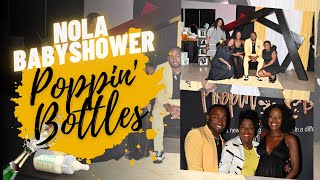 Poppin' Bottles The Randall Way | Final Baby Shower | NOLA Family
