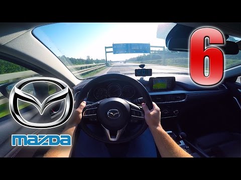 2016 Mazda 6 (175Hp) Daily drive in Germany on Autobahn ✔