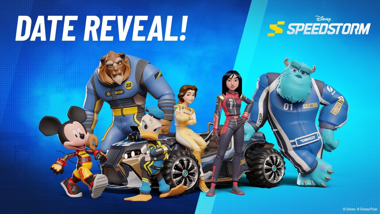 Disney Speedstorm Early Access Release Date Trailer - PEGI - YouTube