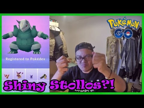 SHINY Stollunior entwickelt zu SHINY Stollos & Kingsloot Opening! Pokemon Go! Video