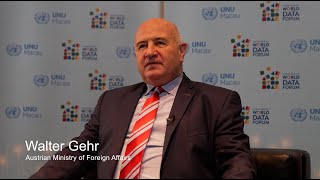 Interviews on the 2023 World Data Forum Macau Satellite Event｜Dr. Walter Gehr