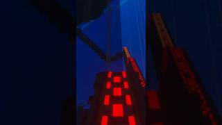 マイクラ　アイスコースター　倍速映像　#マインクラフト　#Minecraft #ジェットコースター  #遊園地　#rollerskating