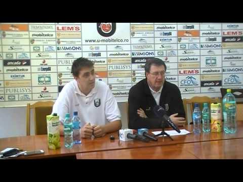 Reinar Hallik despre meciul cu Craiova 12.12.2012