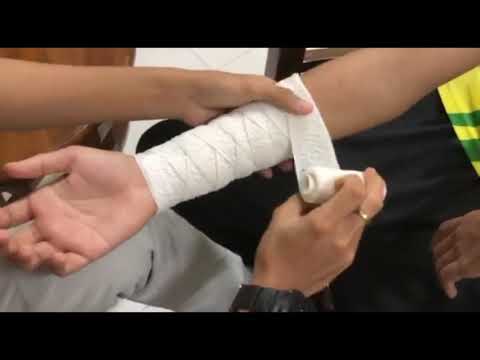 Tutorial Reverse Spiral Bandage