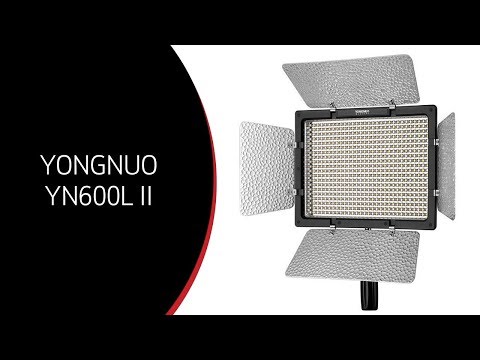 LED apšvietimas Led light Yongnuo YN600L II - WB (5600 K) video