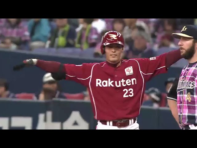 【3回表】イーグルス・聖澤 きっちりセンターへタイムリー!! 2016/4/29 Bs-E
