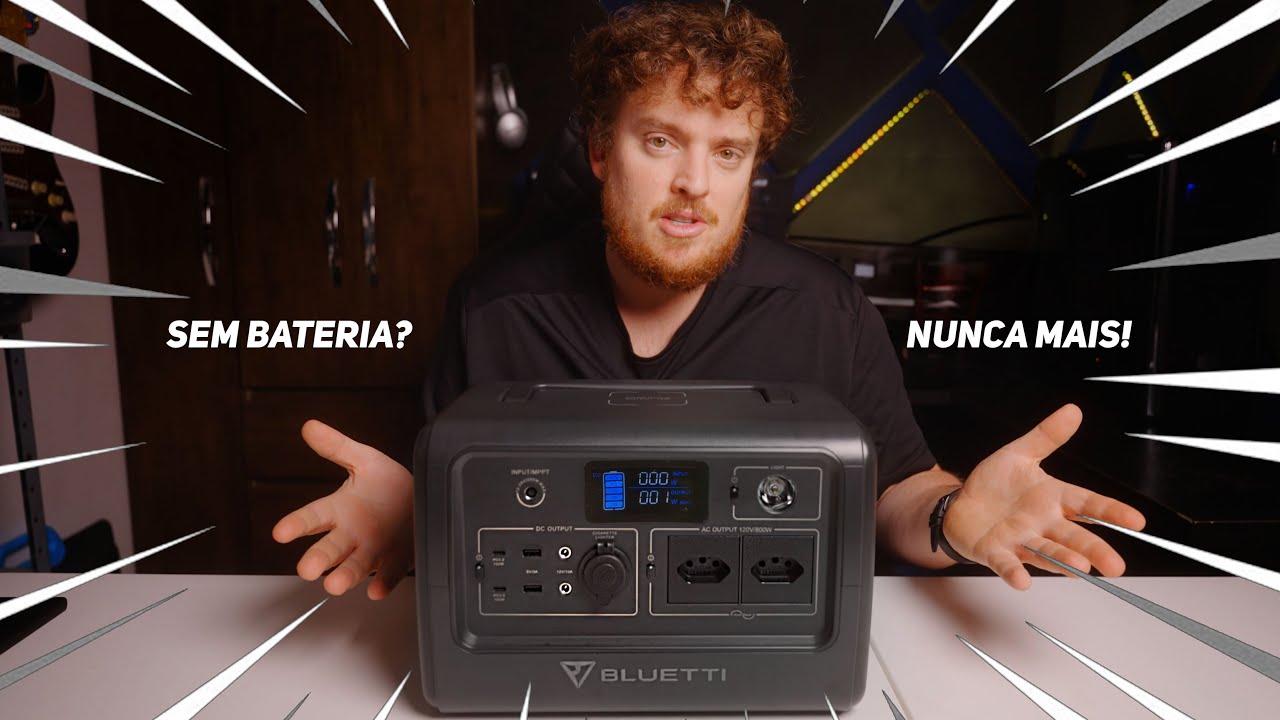 Sem bateria? Nunca mais! Estação de energia Bluetti EB70s