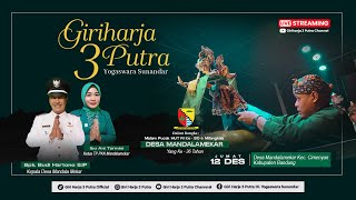 Download lagu 🔴 LIVE MILANGKALA KE 36 DESA MANDALAMEKAR || GIRIHARJA 3 PUTRA - YOGASWARA S || 12/12/2025 #gh3p mp3
