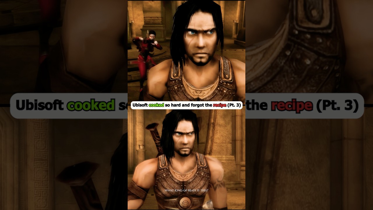 Ubisoft cooked prince of persia so hard and forgot the recipe #shorts  #princeofpersia #maxkeyyt