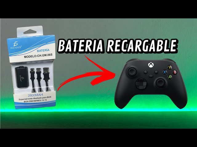 Vídeo relacionado con HELLCOOL Bateria para Mando Xbox One/Xbox Series, 2X4800mWh Bateria Compatible con la Mando Xbox One S/X/Elite, Xbox Series X/S