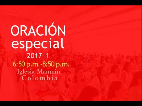 Oración de Daniel Sabado Marzo 18 de 2017 | GCNTV Colombia - Manmin Church