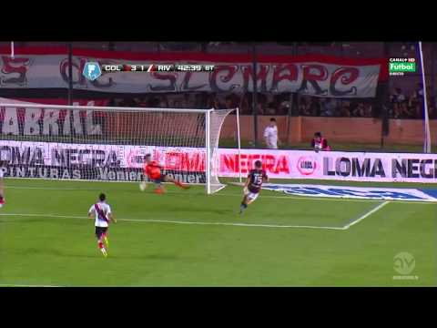 Colon Santa Fe vs River Plate 3-1 Goal: GRACIANI (24.02.2014) [HD]