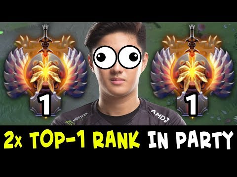 2x TOP-1 RANK in ONE TEAM — Abed INVOKER + ChYuaN