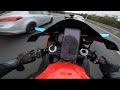 LOUD BMW S1000RR W FULL SYSTEM AKRAPOVIC EXHAUST PURE SOUND