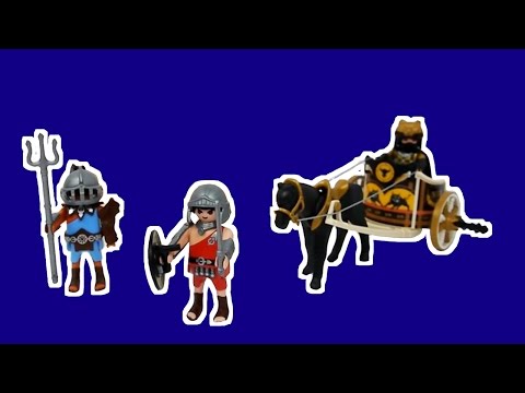 Playmobil 6868 History Set Gladiator Fight - Gladiators Arena with Chariot Unboxing