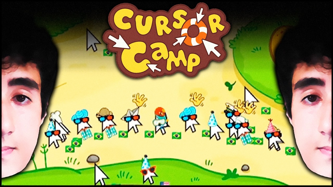 Acampamento dos MOUSES 🖱️ Cursor Camp | Felps