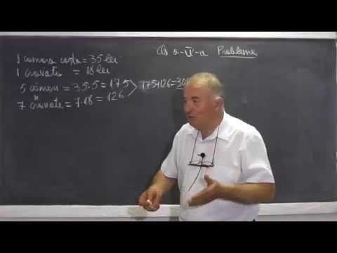 1/2 Lectia 612 - Probleme de aritmetica rezolvate prin METODA COMPARATIEI - Tema la Clasa 4
