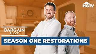 Watch Every Renovation from the First Season 🏡🔨 | Bargain Block | HGTV