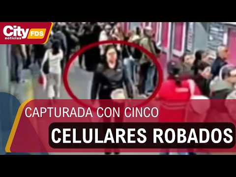 Detienen en flagrancia a presunta ladrona de celulares en la estación Universidades | CityTv