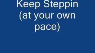 DJ Rew - Keep Stepin (at your own pace)