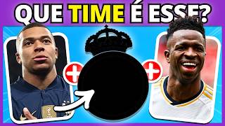 ⚽ ADIVINHE OS TIMES DE FUTEBOL pelos JOGADORES | Santos, Flamengo, Corinthians | #buuquiz