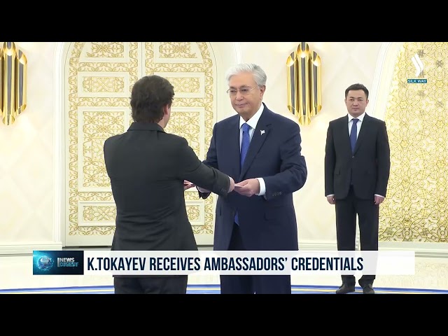 K. Tokayev, büyükelçilerin güven mektuplarını kabul etti