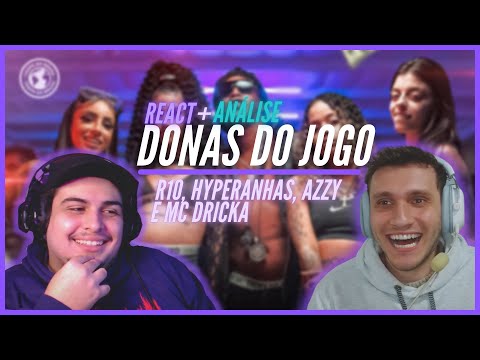 QUE VIBE! | Tropa do Bruxo - "Donas do Jogo" Ft. R10, Hyperanhas, Azzy, Mc Dricka | REACT + ANÁLISE