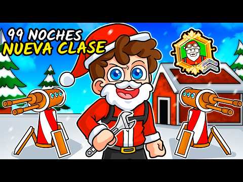 ¡CONSEGUÍ la NUEVA clase de SANTA INGENIERO! 🦌😲🎅🛠️ SILVIOGAMER en 99 NOCHES en el BOSQUE