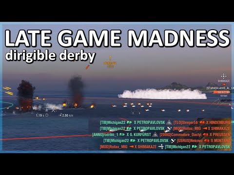 So Dirigble Derby Gets A Little Crazy - Preussen - World of Warships