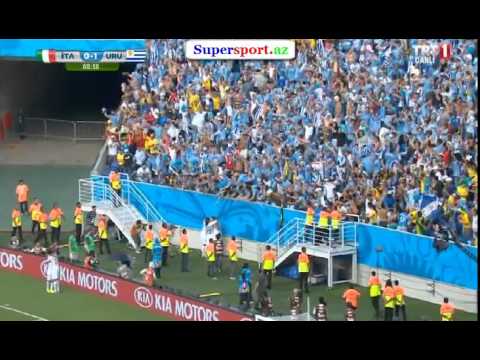 Italy vs Uruguay 0-1 2014 Goal ~ red card And Highlights 2014