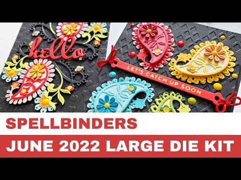 #136 Spellbinders June 2022 Large Die Kit - Card Inspirations