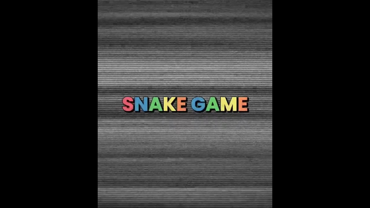 Terminal Snake Game | Demo