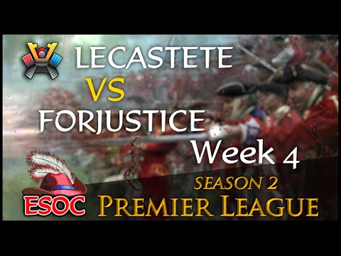 [AoE3] (CMC) Lecastete vs (NN) Forjustice — Week 4— ESOC Premier League Season 2