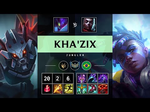 Kha'Zix Jungle vs Ekko - BR Challenger Patch 25.12