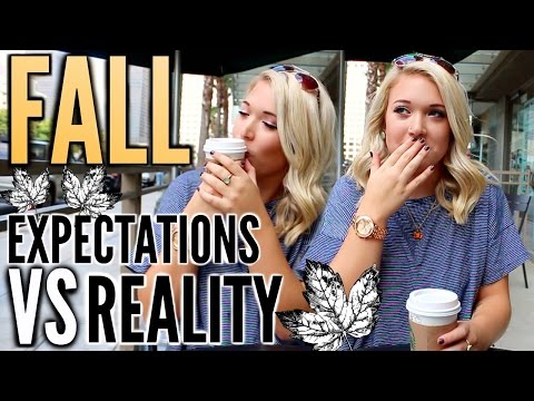 Expectations VS Reality - Fall Edition | Cicily Boone