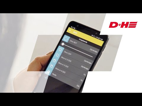 Automatyka okienna z BDT-Advanced. Inteligentny budynek. Jak otwierać okno smartfonem. D+H Polska - zdjęcie