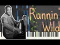 Art Tatum - Runnin' Wild 1946 (Fast Harlem Stride Piano Synthesia)