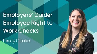 Employers’ Guide: Employee Right to Work Checks