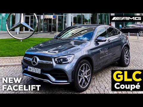 2020 MERCEDES GLC Coupé New FACELIFT GLC 220d AMG Line MBUX Review POV Drive Better than BMW X4?!