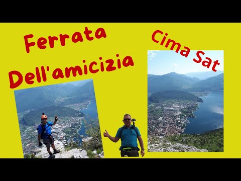 Ferrata dell'Amicizia-Cima Sat-Riva del Garda