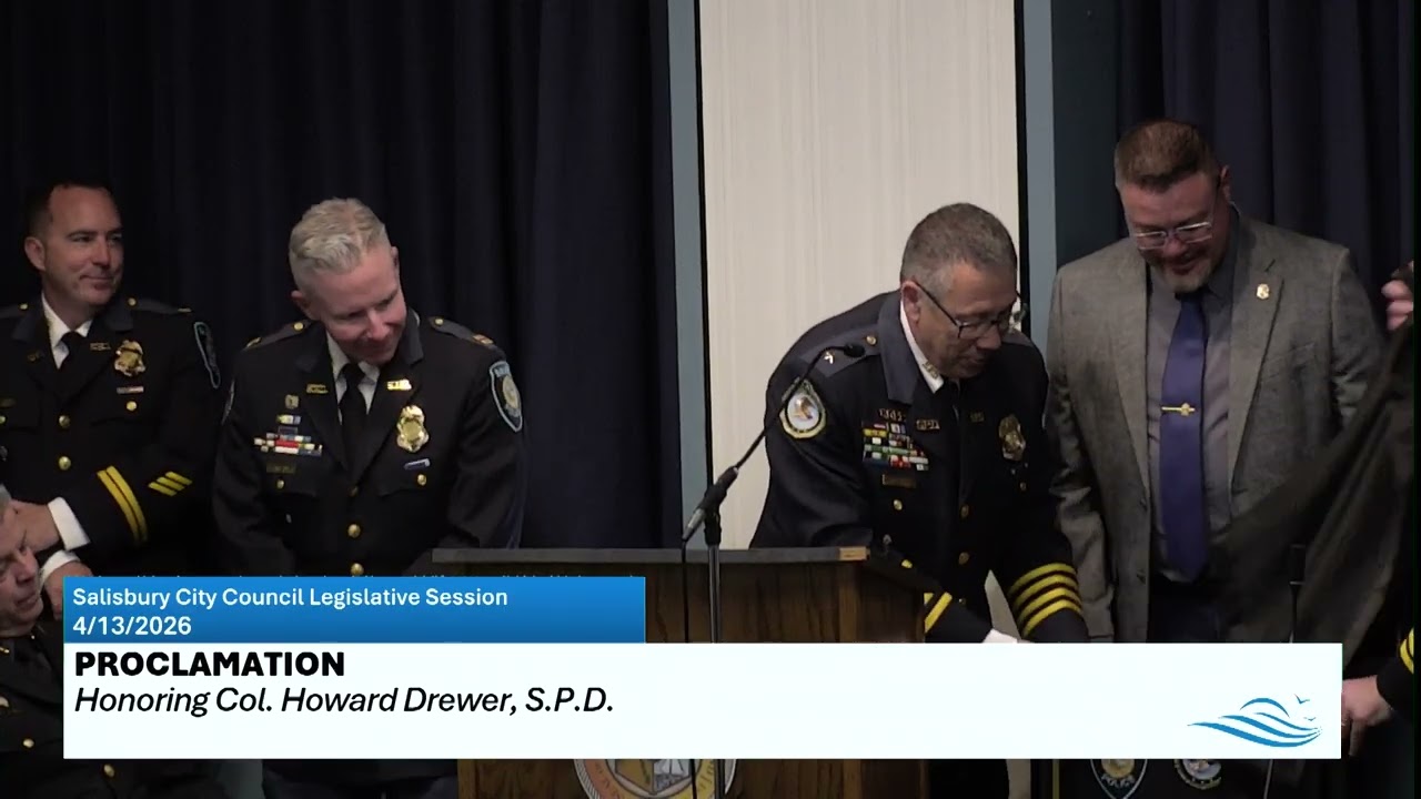Salisbury City Council Legislative and Work Sessions 4/13/2026 - pt 1 of 2