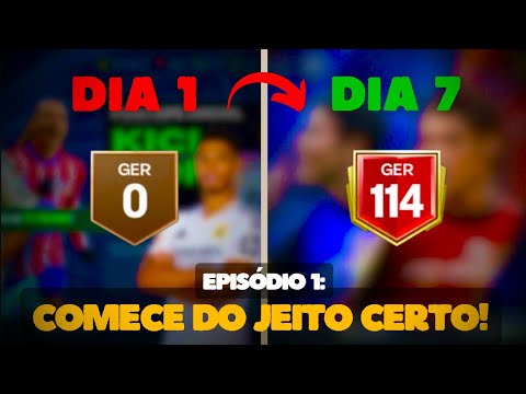 ESSE é o MELHOR JEITO de COMEÇAR DO ZERO no FC MOBILE em 2025! EP.1