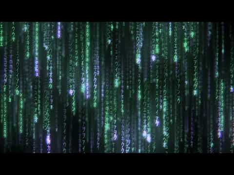Матрица. фон. футаж. подложка. 1080p50