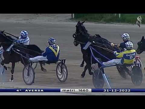 Aversa trotto 31 Dicembre 2022 - 4° Corsa