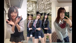 JK系_JKの日常_日韓可愛女の子_抖音TikTok_女子高校生