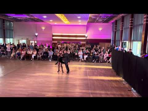 Sebastián Avendaño y Tanya Gutiérrez Champions Warsaw Poland 2025 . La Mariposa Tango Bardo