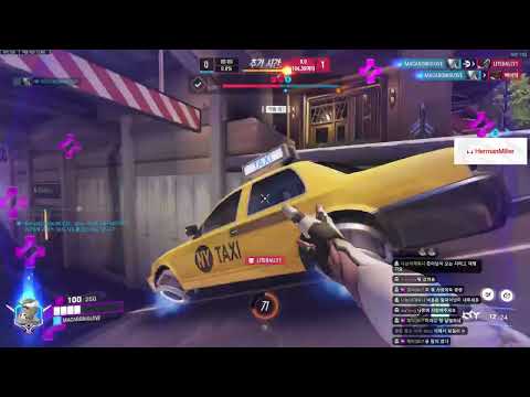 Tracer Genji - ZETA AlphaYi CHAMP 5 INSANE Gameplay | Midtown | Overwatch 2 Season 19 DPS POV