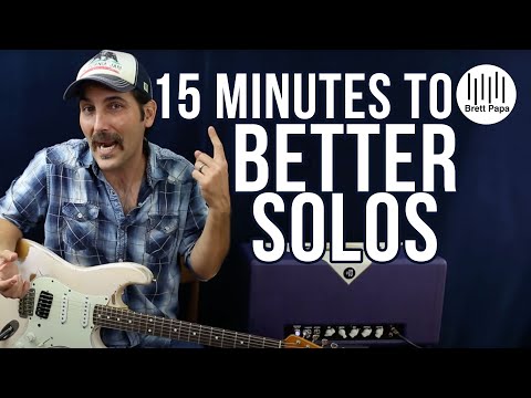15 Minutes To Better Solos - Guitar Lesson - Melodic Soloing Tips and Tricks