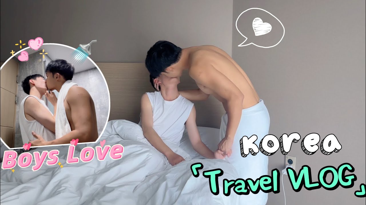 My boyfriend kissed me awake and then stripped me to take a shower together😳?! Korea Travel VLOG🇰🇷❤️